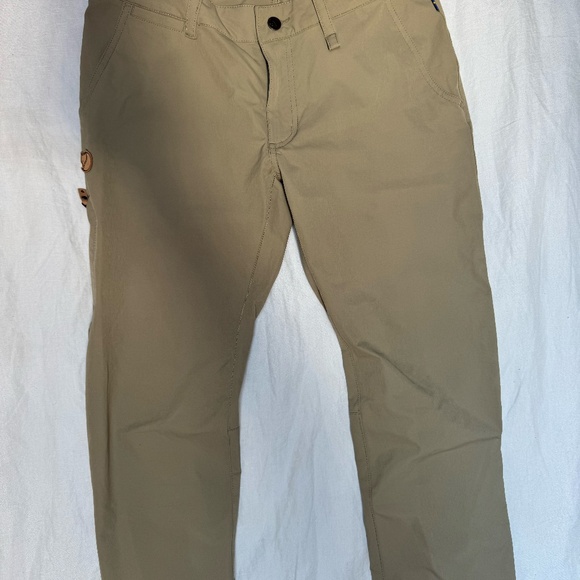 Fjällräven Tan Hiking Pants Women’s 29, Tan– Outdoor Pants - Picture 2 of 9